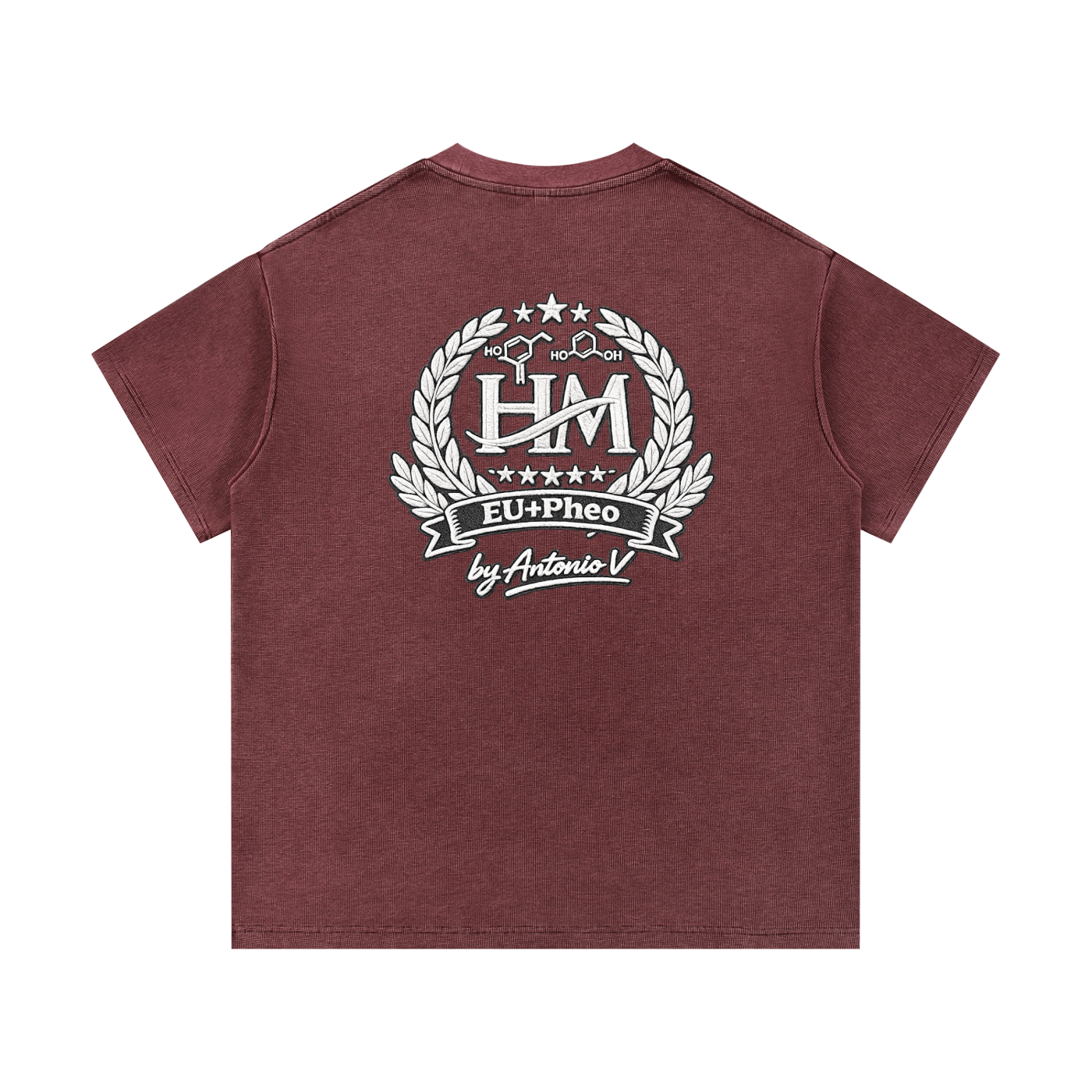 HM Mineral Wash Waffle Knit T-Shirt