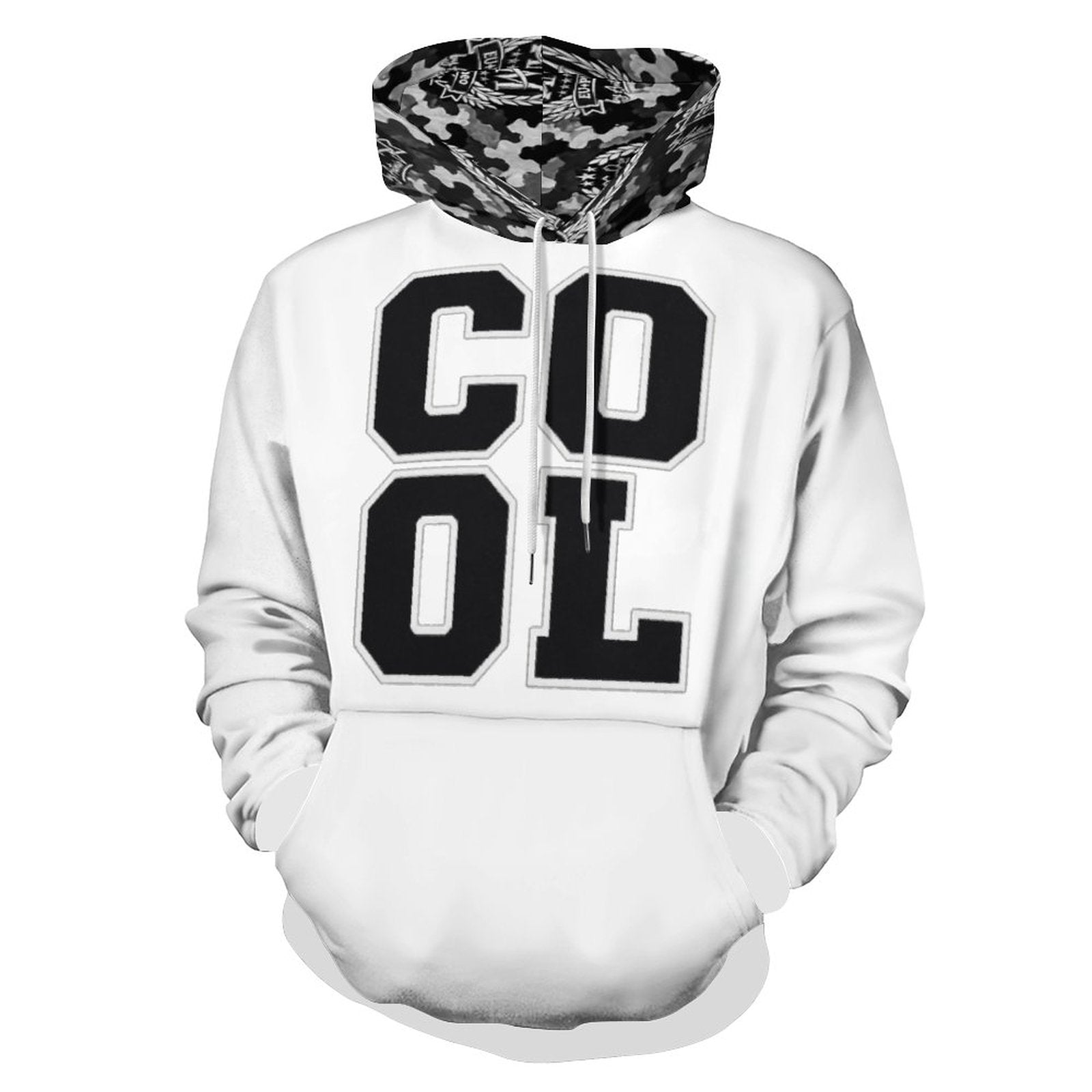 HM Custom Men's Hoodie with Double-layer Cap