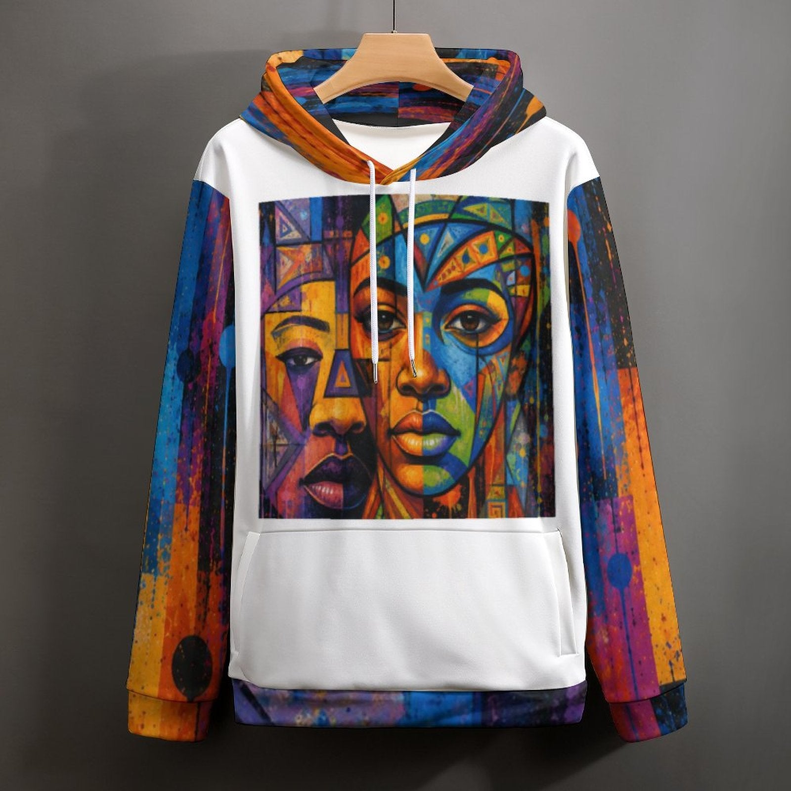 HM Custom Women's Hooded Top With Double-Layer Cap