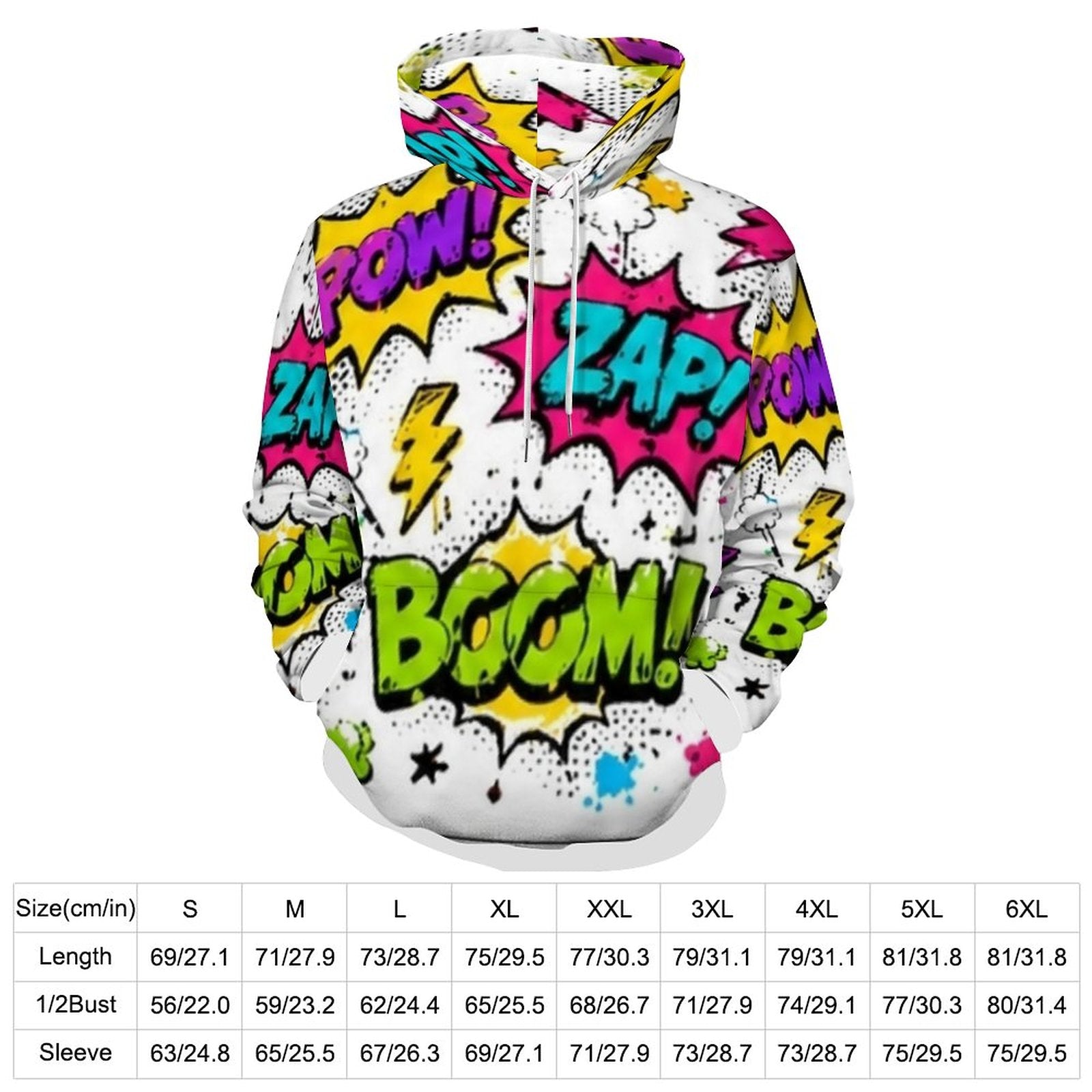 HM Custom All Over Hooded Top-Lightweight/Midweight