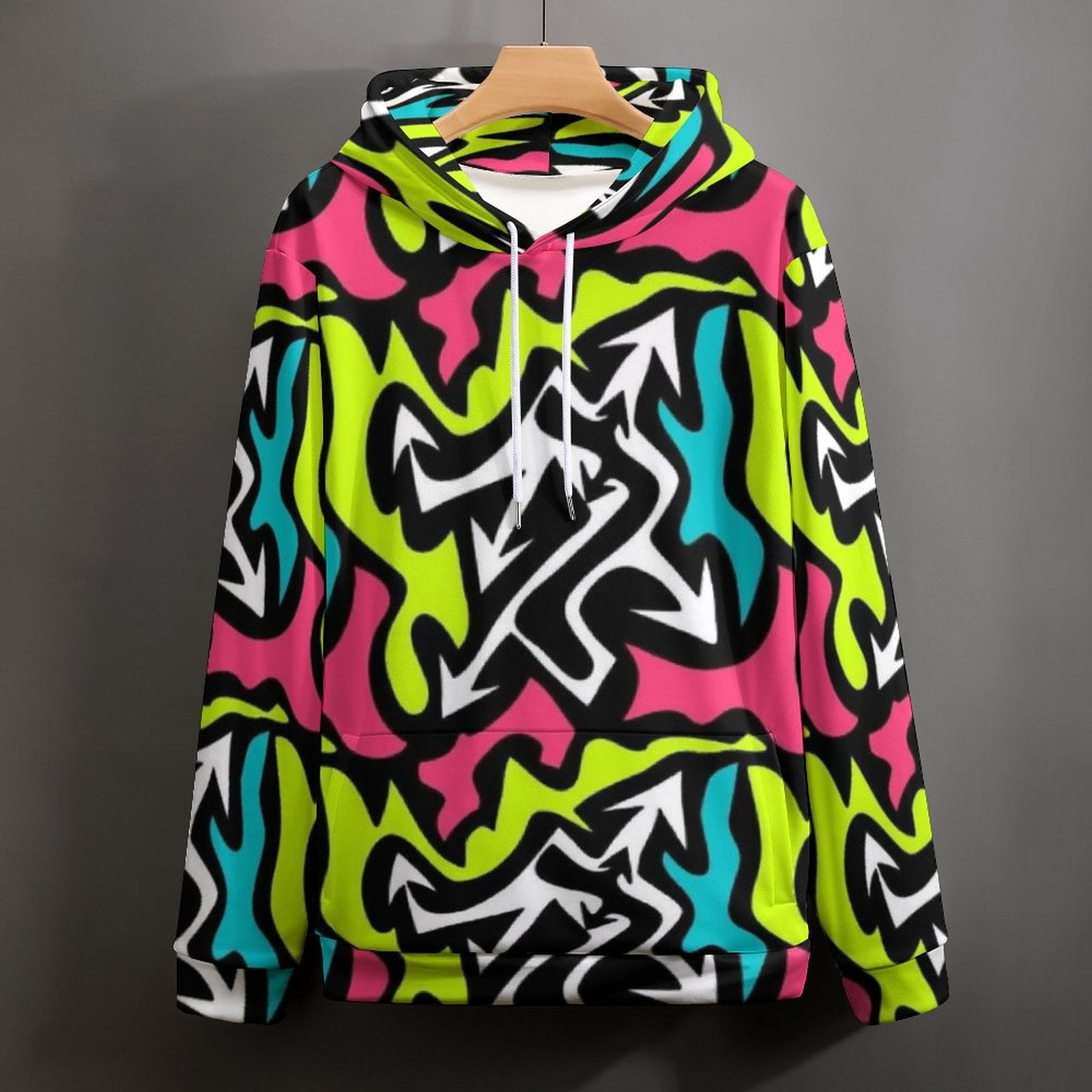HM Custom Men's Hoodie with Double-layer Cap