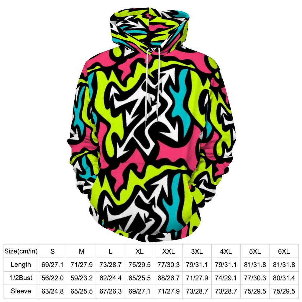 HM Custom Men's Hoodie with Double-layer Cap