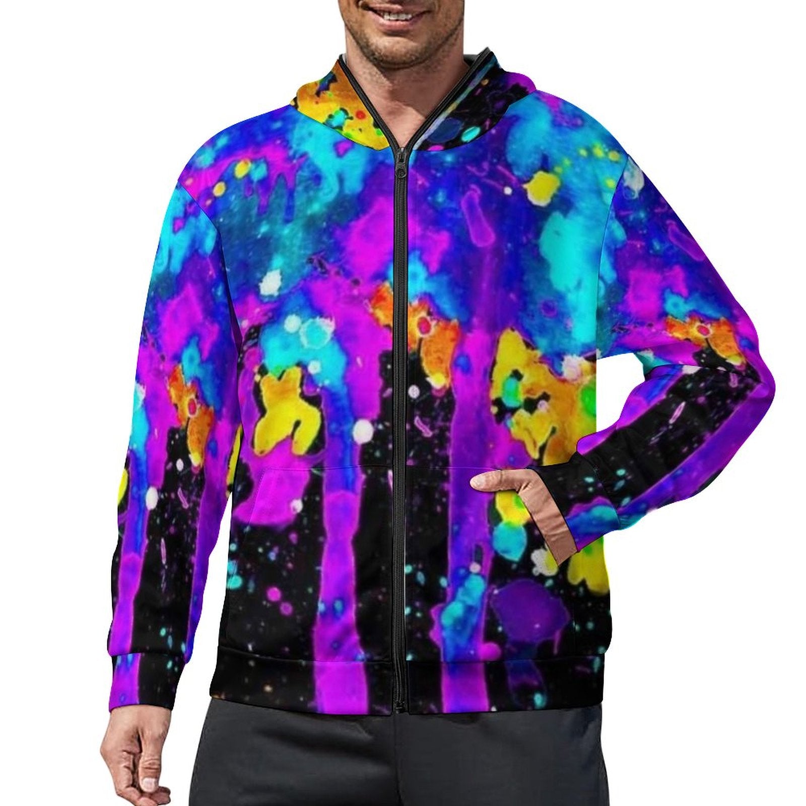 HM Full Zip Hoodie For Men