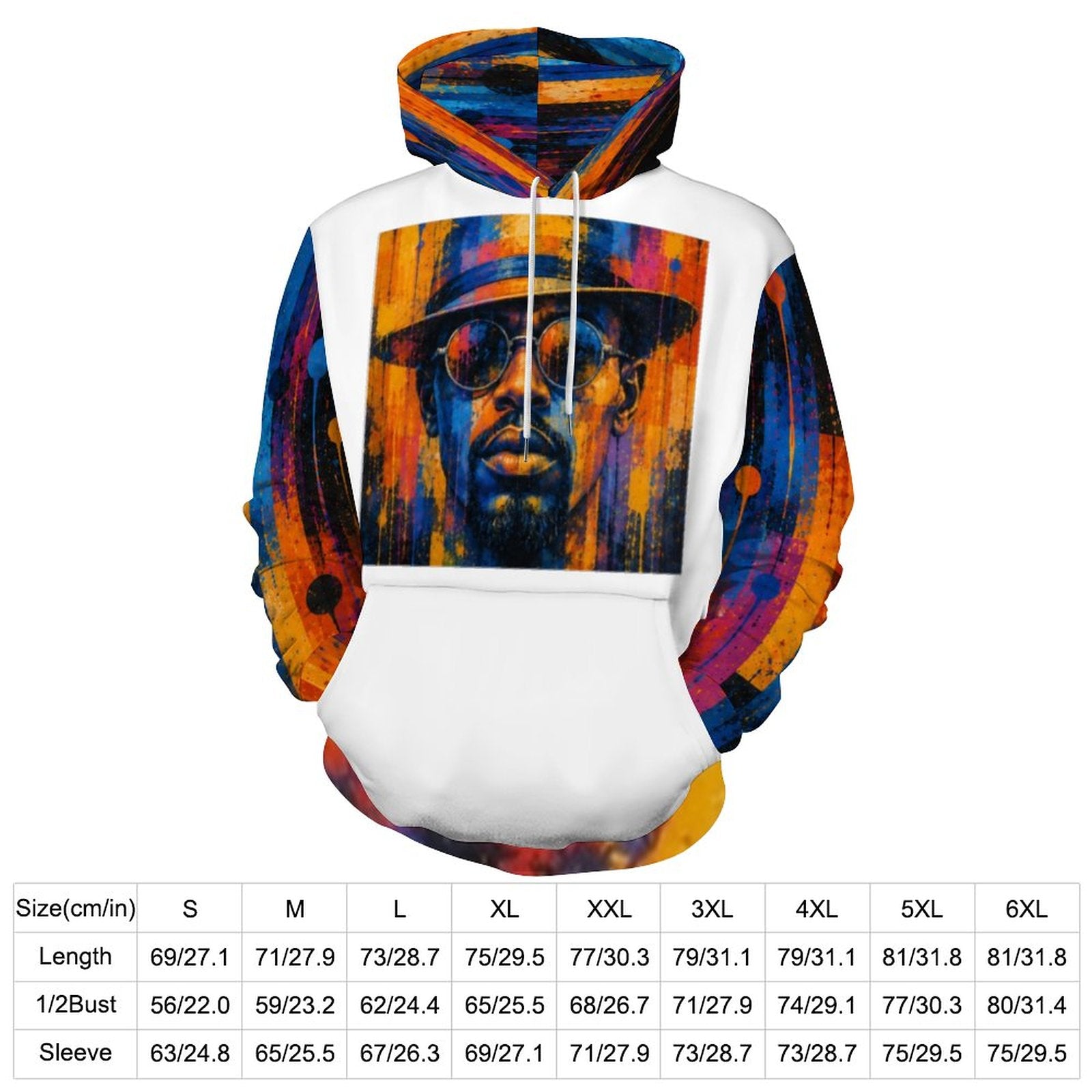 HM Custom Men's Hooded Top with Double-layer Cap