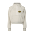 HM Cropped Half-Zip Sweatshirt
