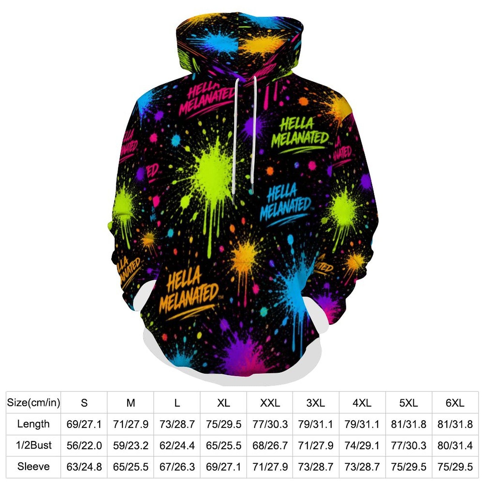 HM Custom Women's All Over Hooded Top-Lightweight/Midweight