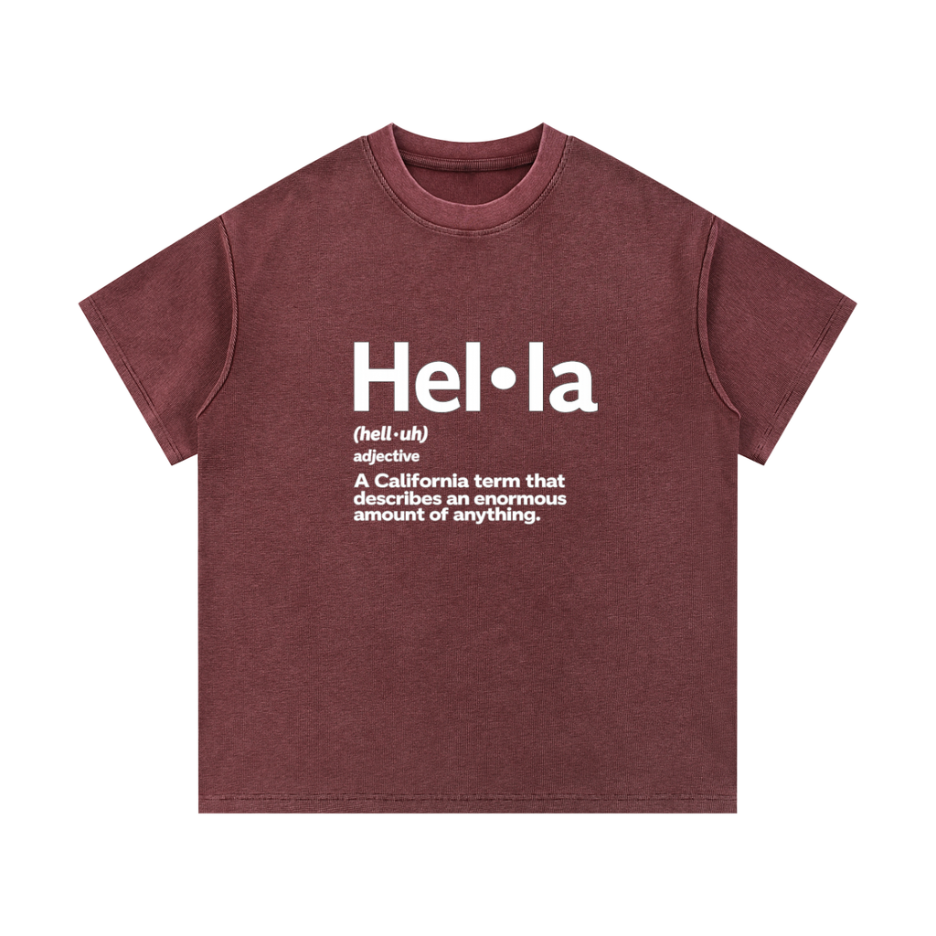 HM Mineral Wash Waffle Knit T-Shirt