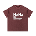 HM Mineral Wash Waffle Knit T-Shirt