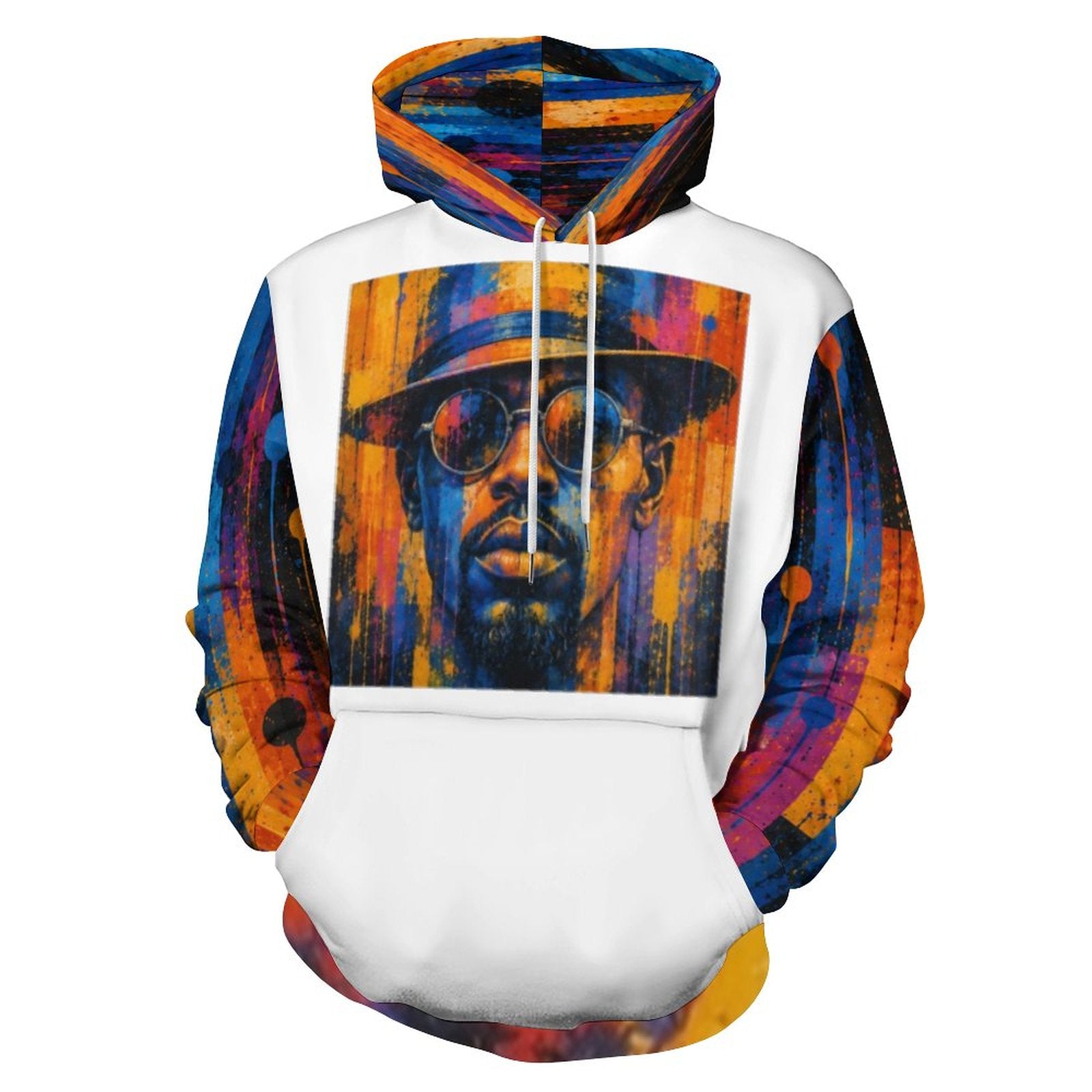 HM Custom Men's Hooded Top with Double-layer Cap