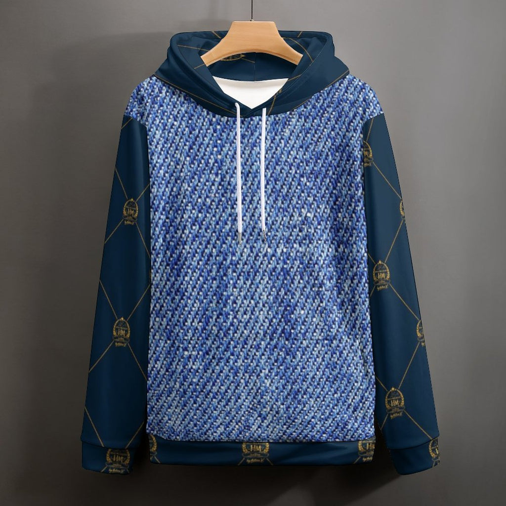 HM Custom Men's Hoodie with Double-layer Cap