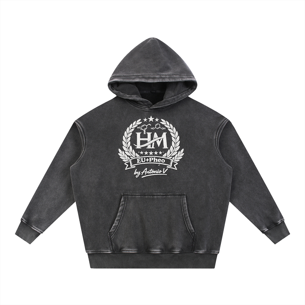 Snow Wash Heavyweighted Hoodie
