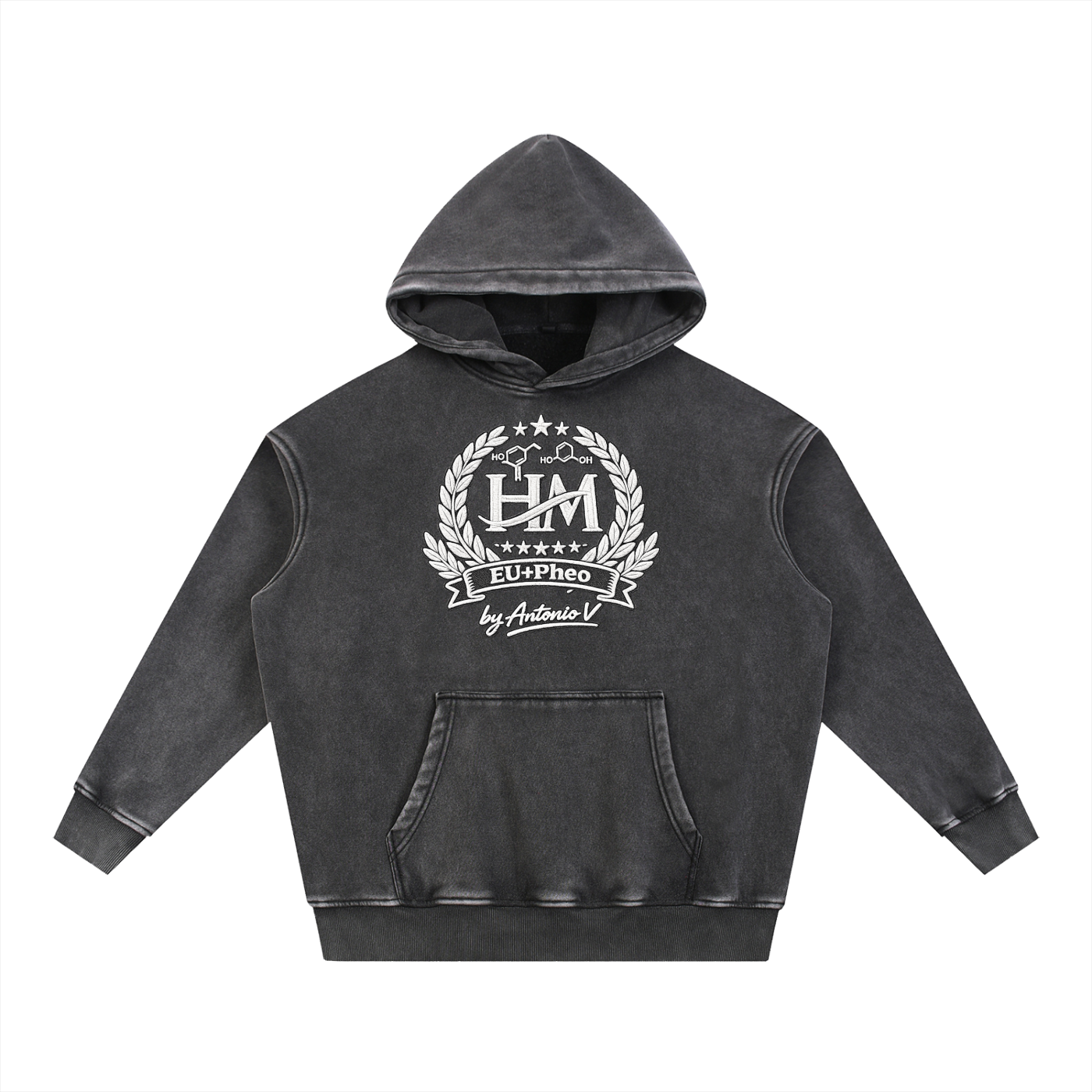 Snow Wash Heavyweighted Hoodie