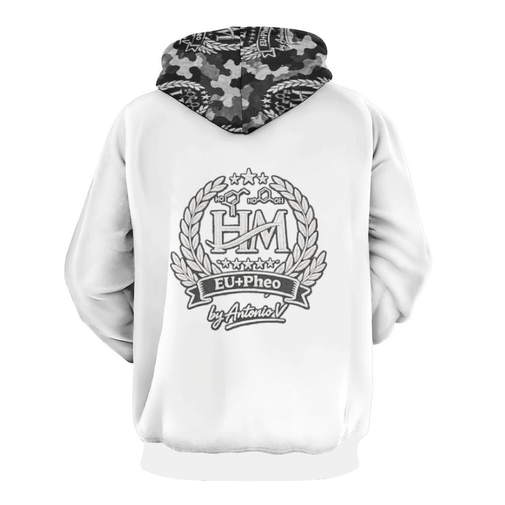 HM Custom Men's Hoodie with Double-layer Cap