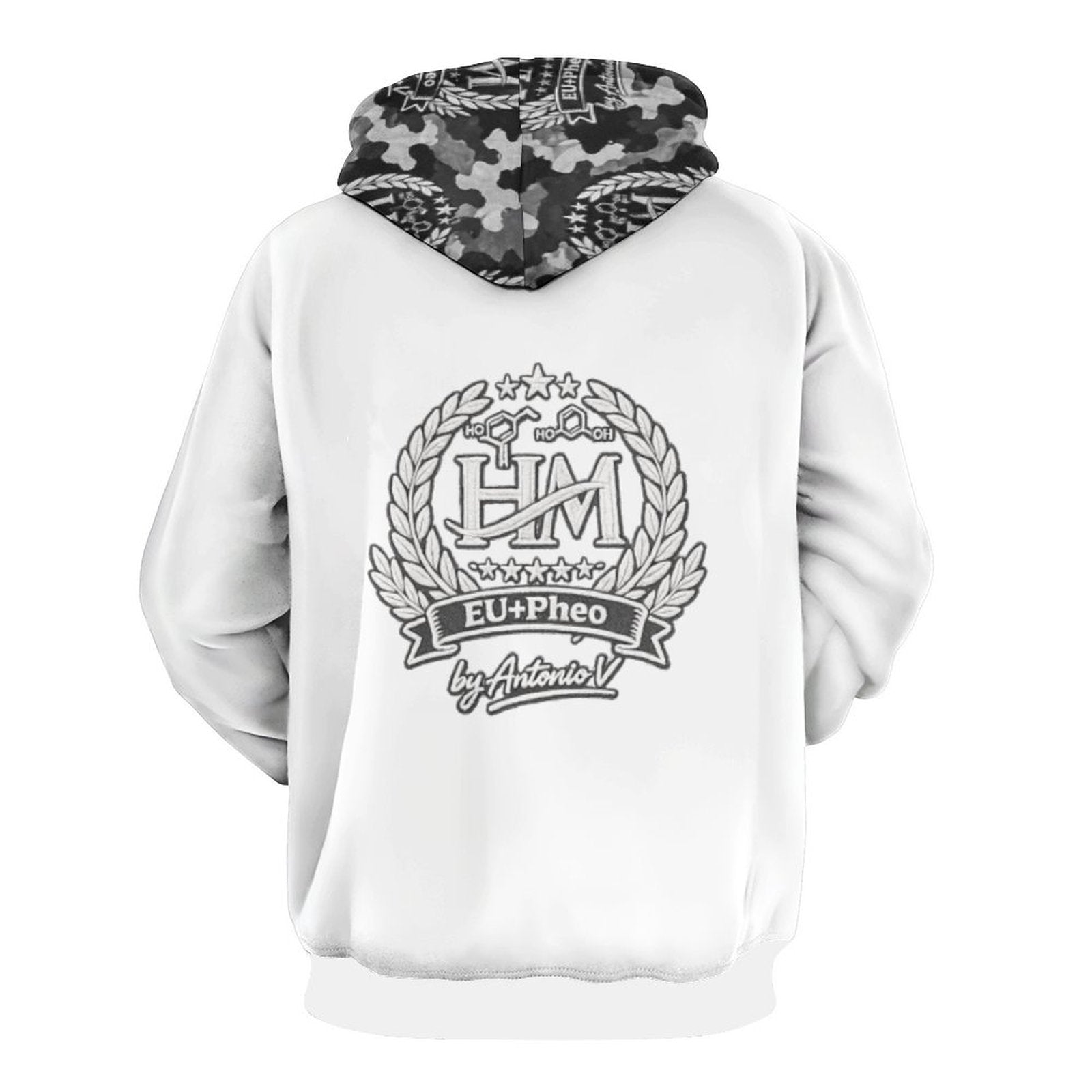 HM Custom Men's Hoodie with Double-layer Cap