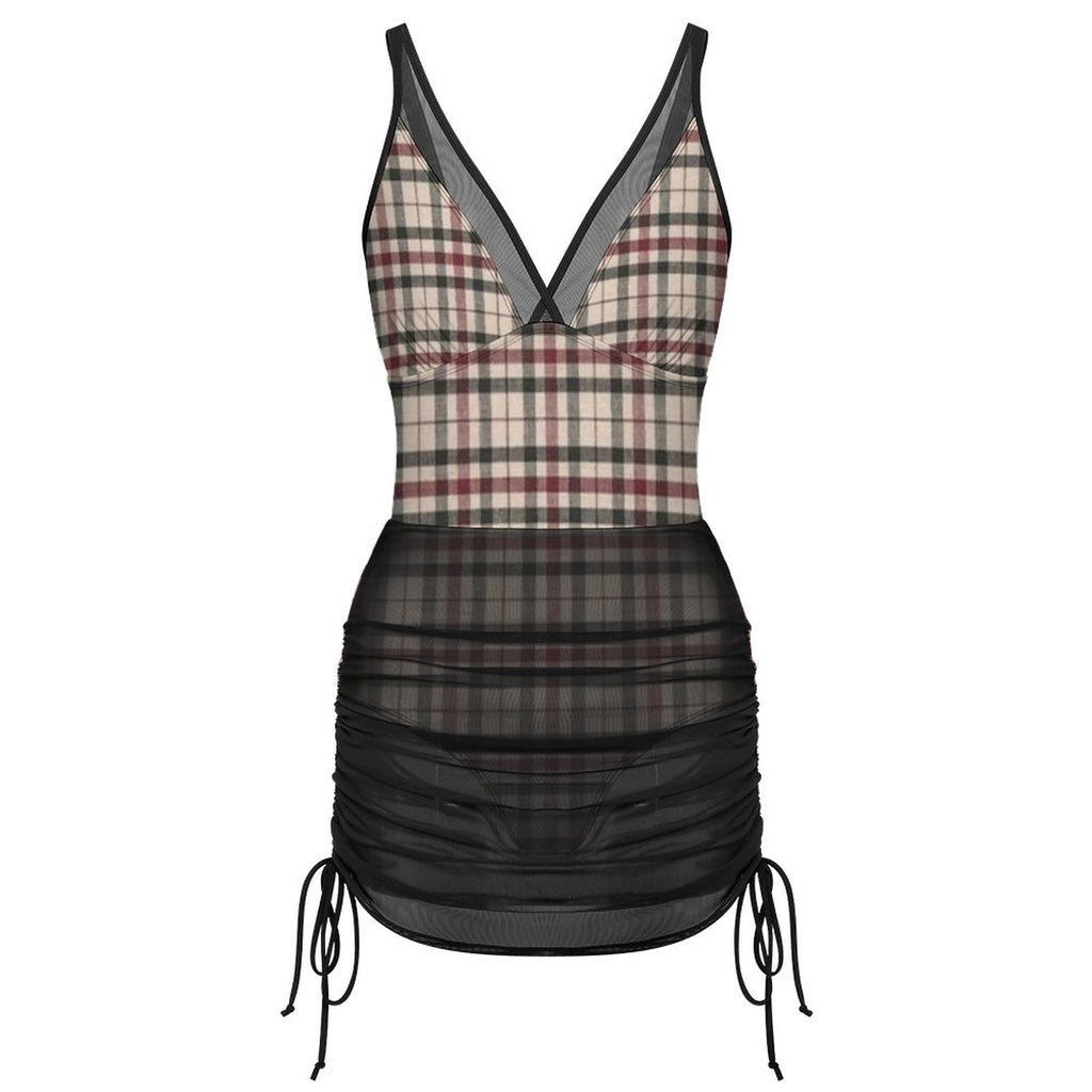 HM Mesh One-Piece Swimsuit For Women