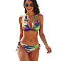 Two Piece Halter Swimsuit