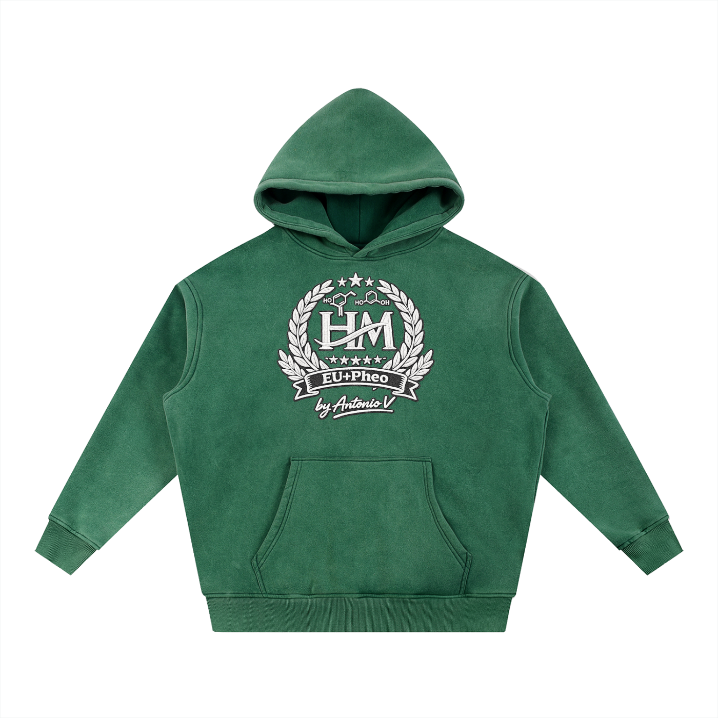 Snow Wash Heavyweighted Hoodie