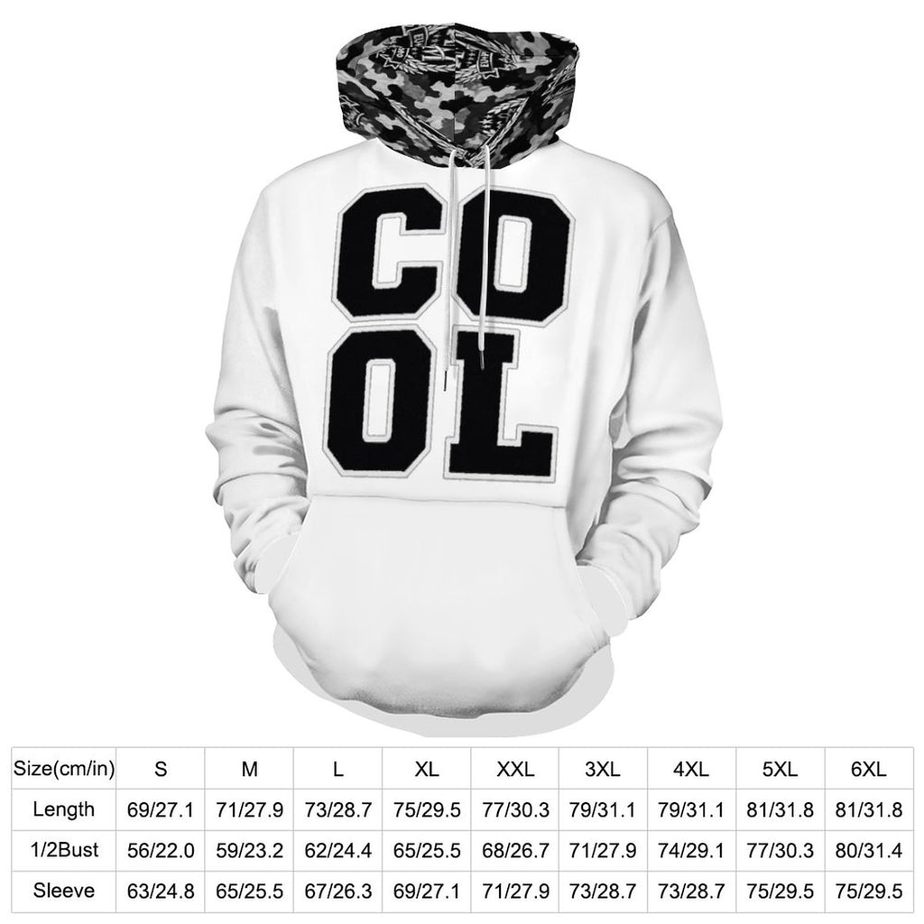 HM Custom Men's Hoodie with Double-layer Cap