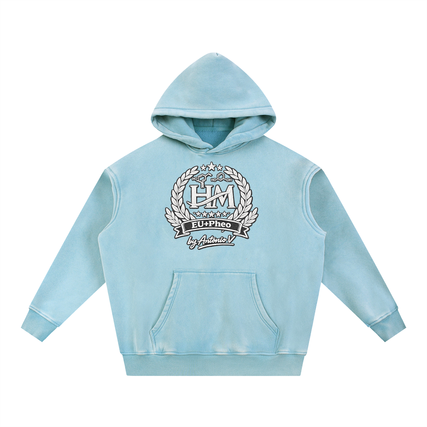 Snow Wash Heavyweighted Hoodie