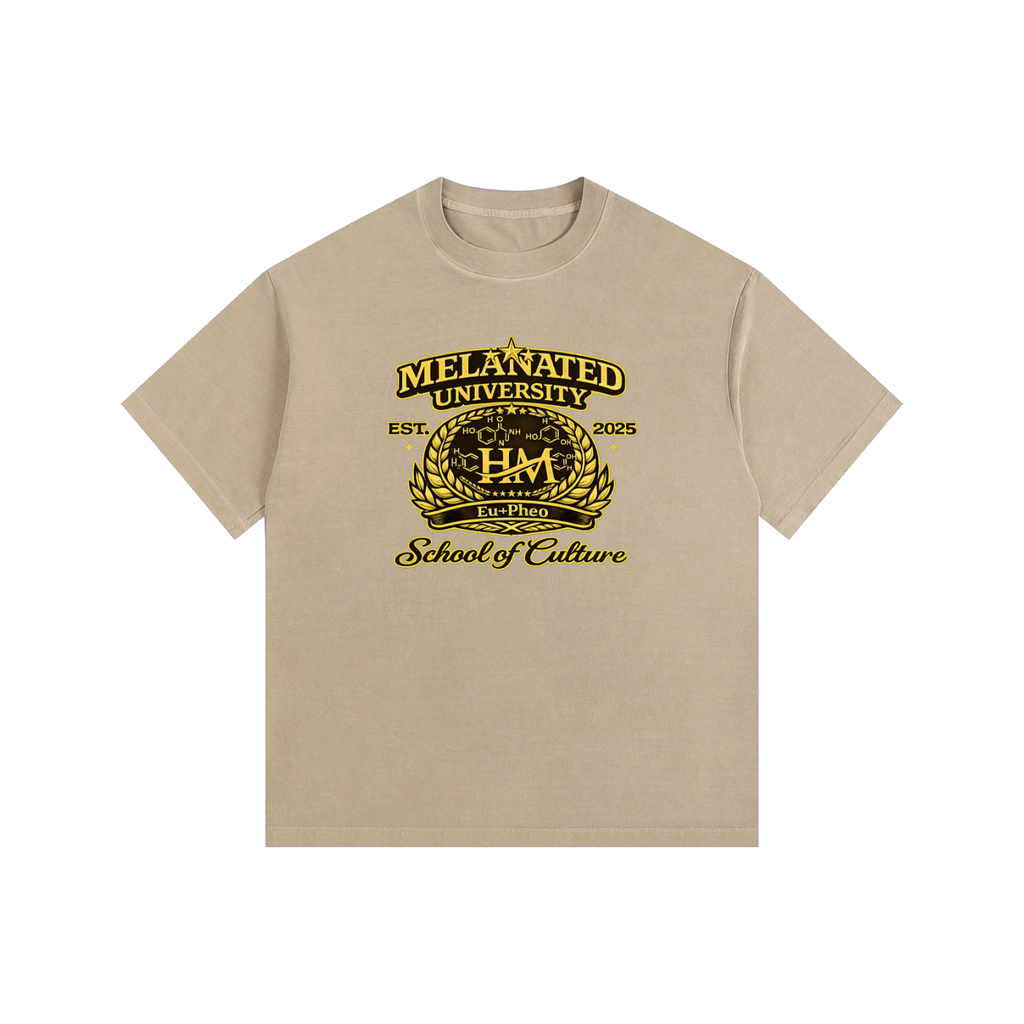 Vintage Washed Oversized Cotton T-Shirt