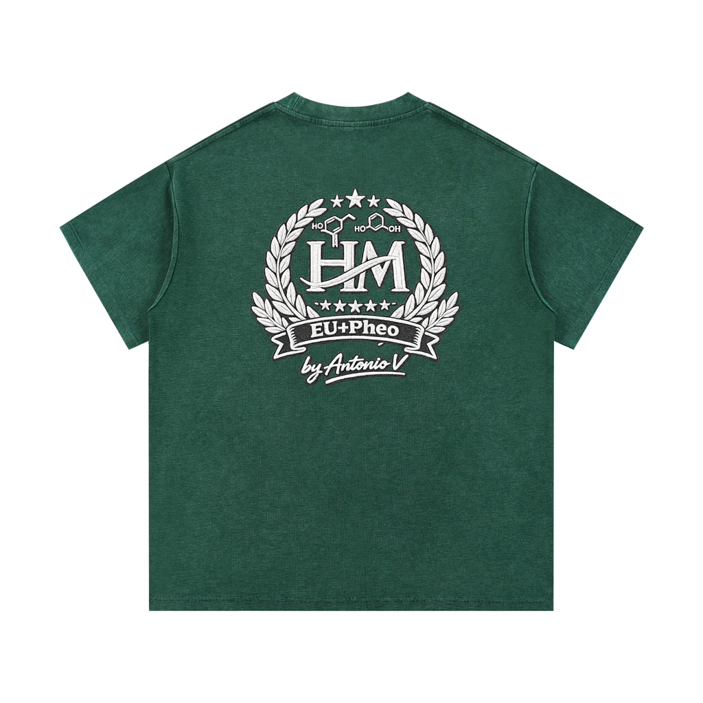 HM Mineral Wash Waffle Knit T-Shirt