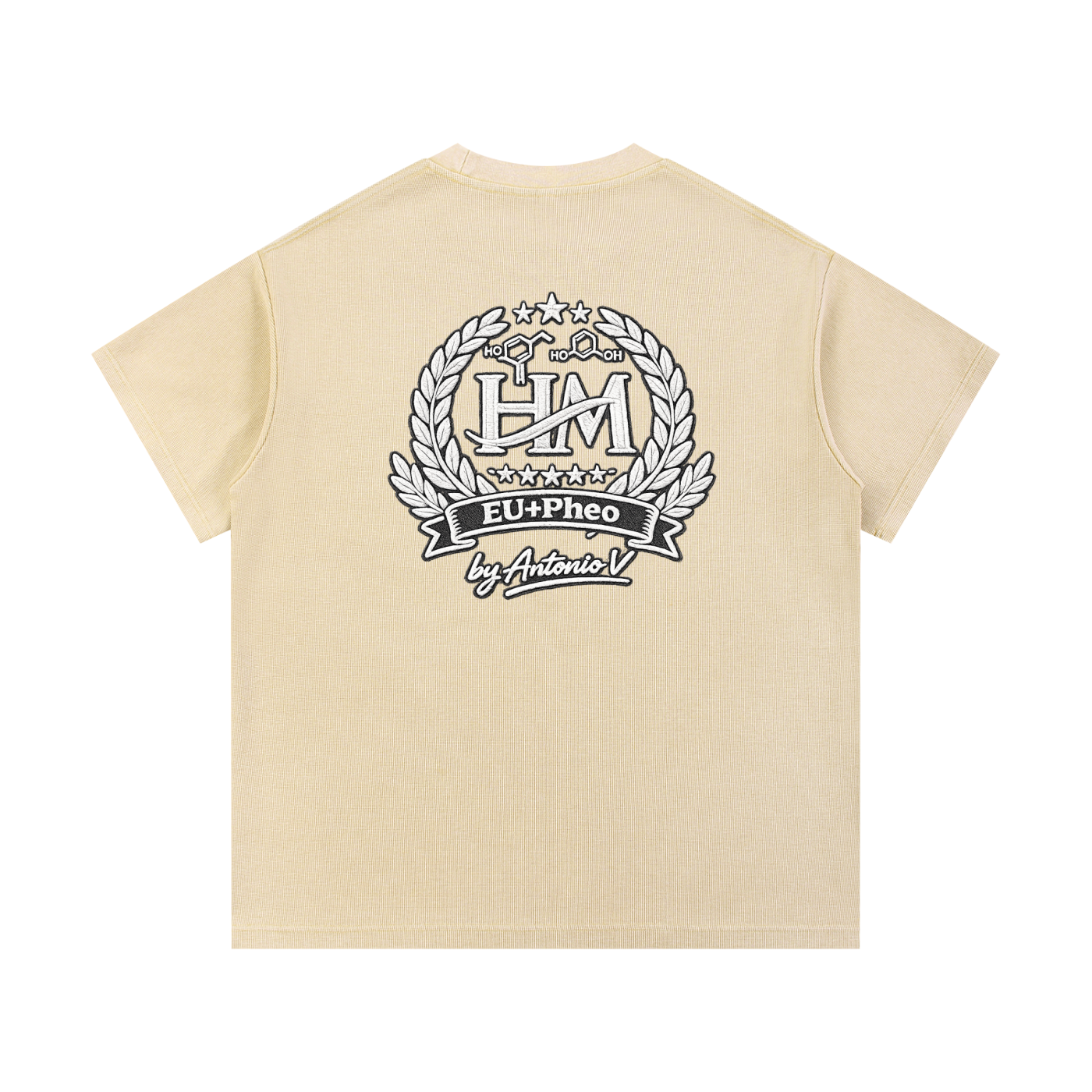 HM Mineral Wash Waffle Knit T-Shirt