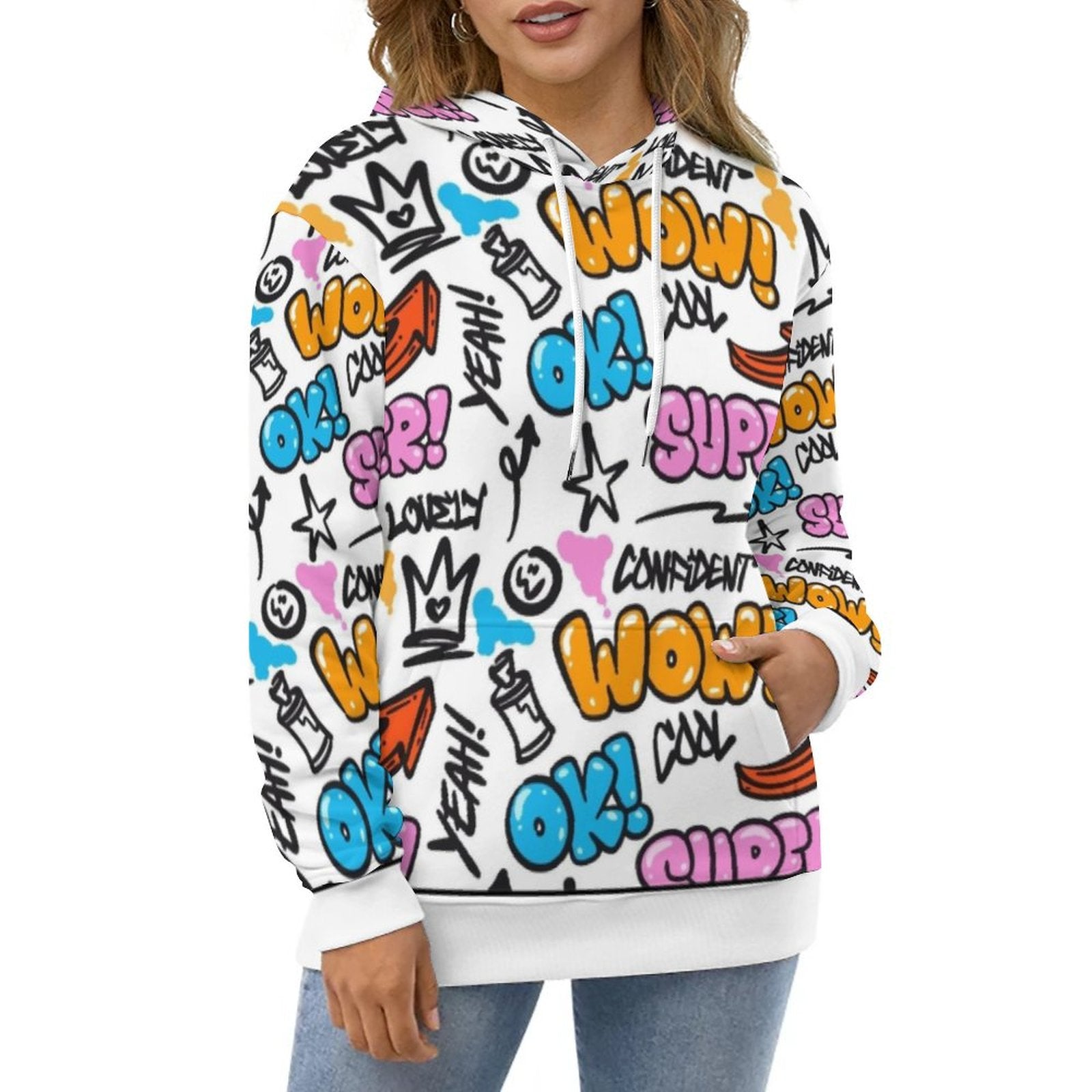HM Custom Women's All Over Hooded Top-Lightweight/Midweight
