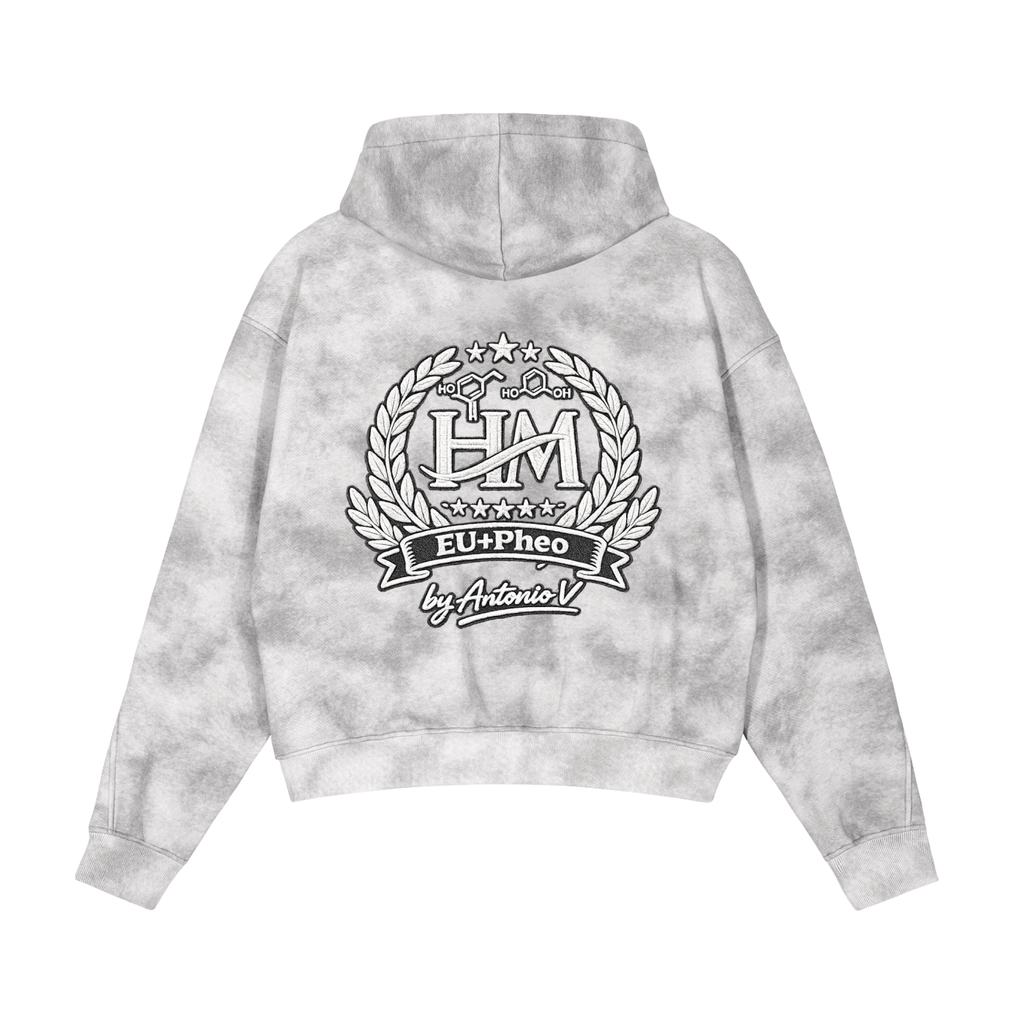 Dirty Washed Fleece Hoodie