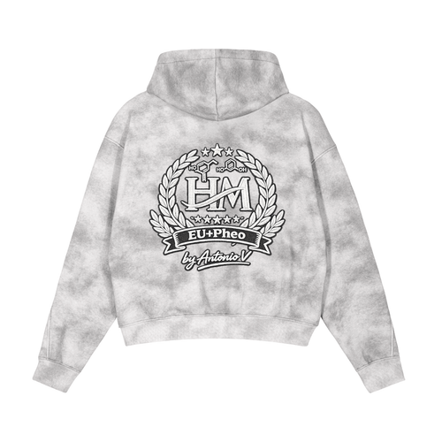 Dirty Washed Fleece Hoodie