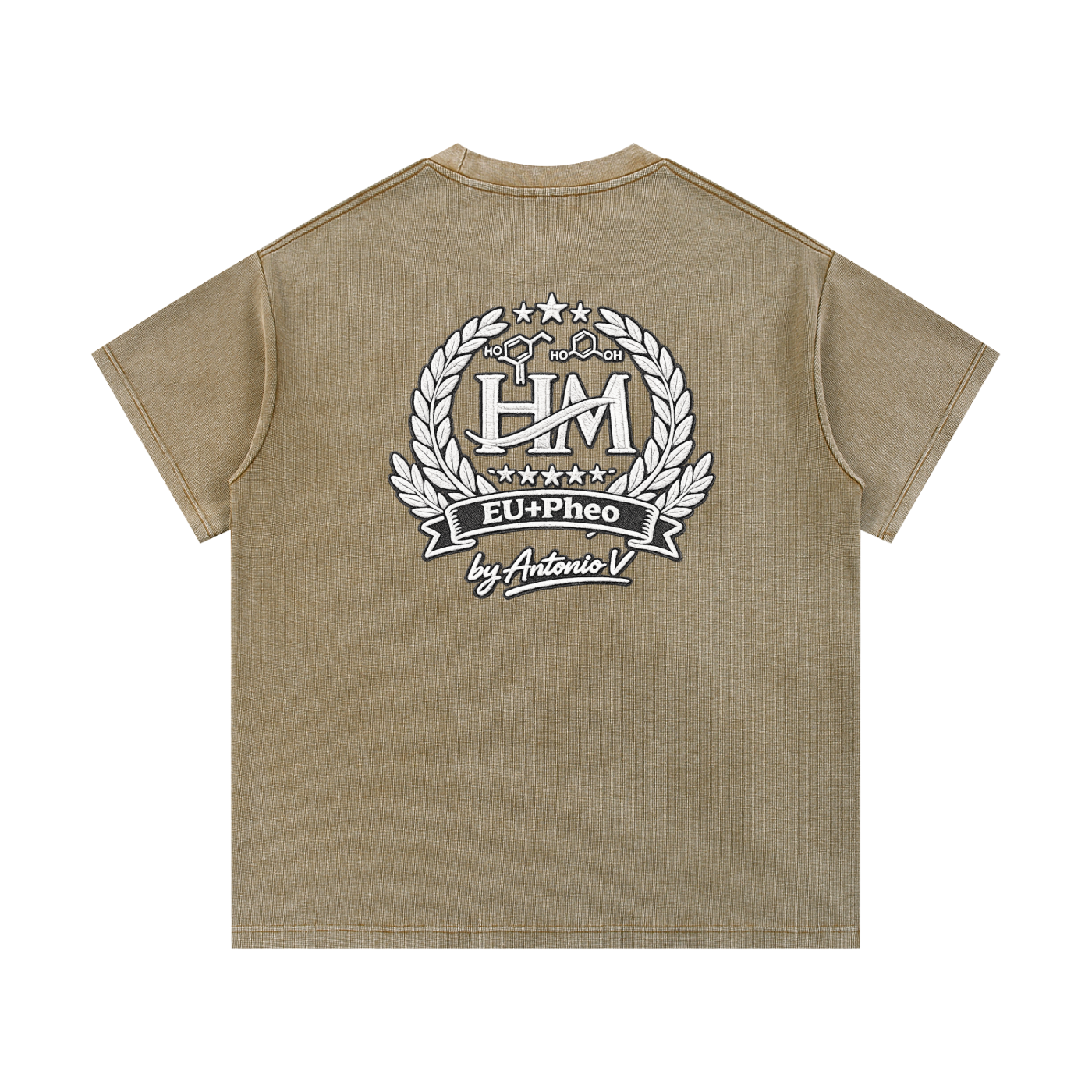 HM Mineral Wash Waffle Knit T-Shirt
