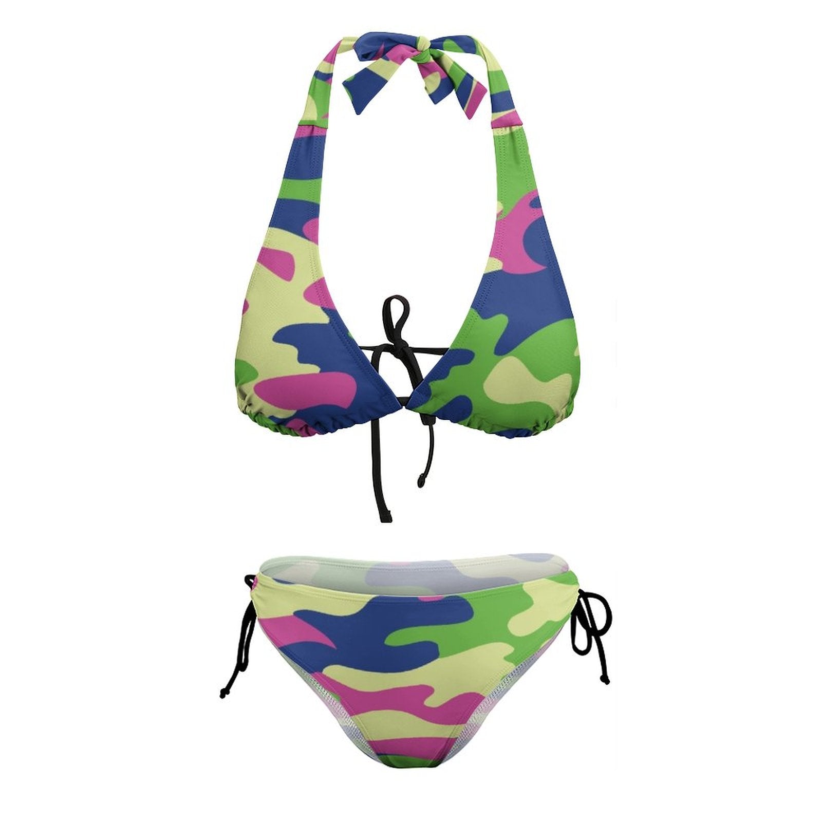 Two Piece Halter Swimsuit