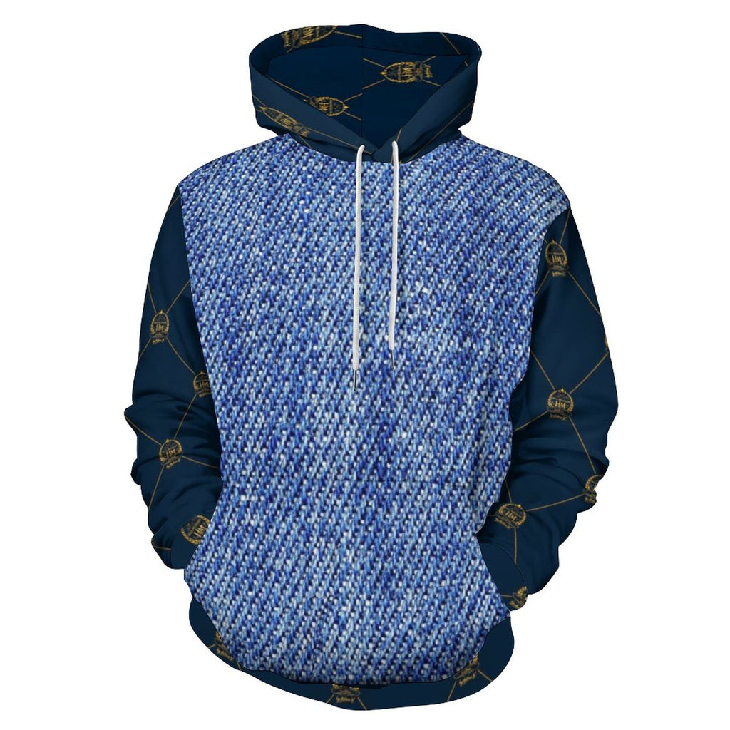 HM Custom Men's Hoodie with Double-layer Cap