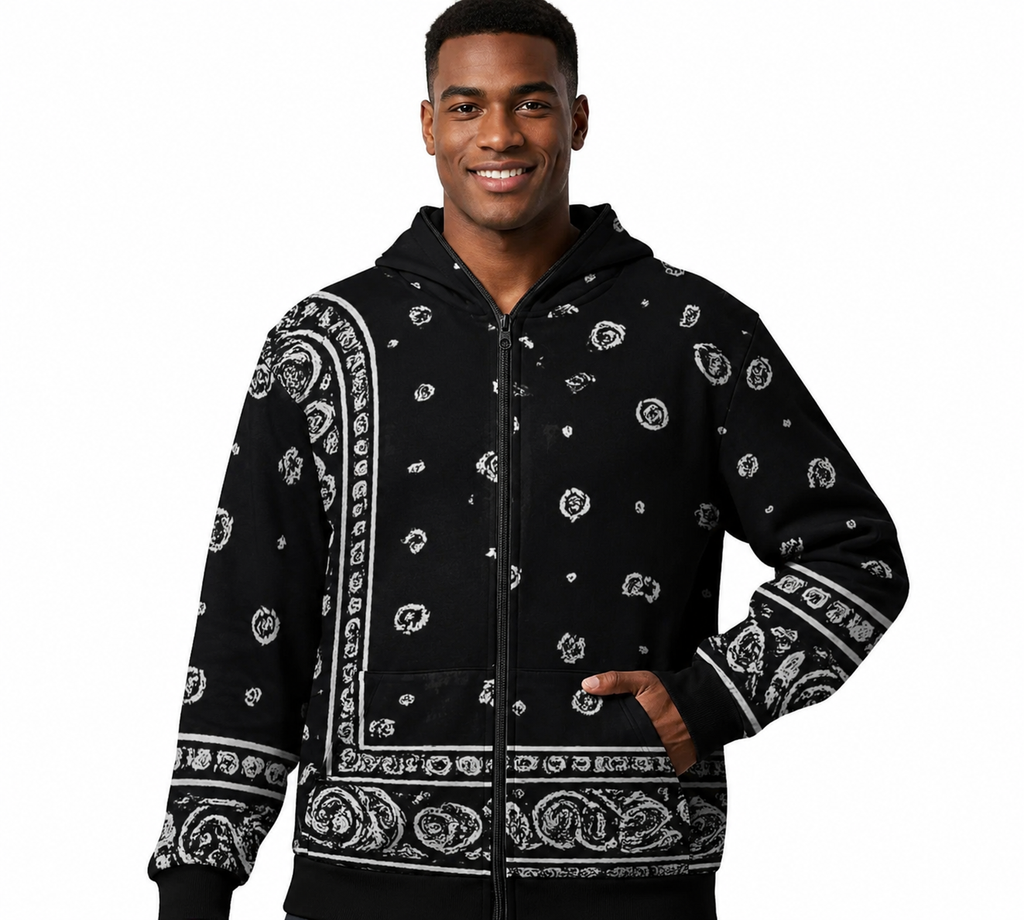 HM Full Zip Hooded Top For Men